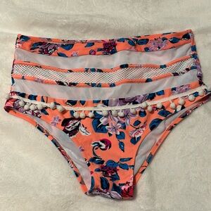 High Waisted Bikini Bottom Size XL